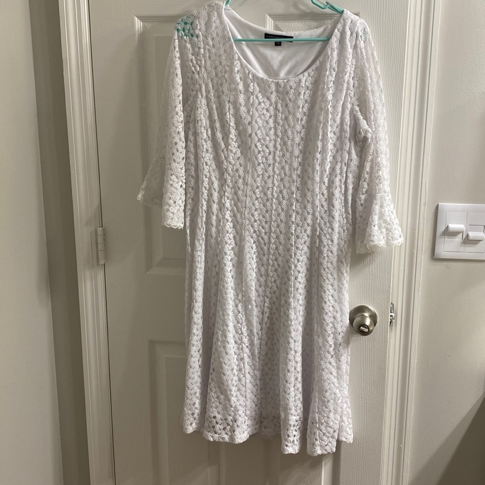 White dress